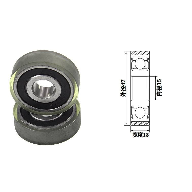 PU630247-13 15x47x13mm dolly wheel polyurethane manufacture polyurethane wheels.jpg