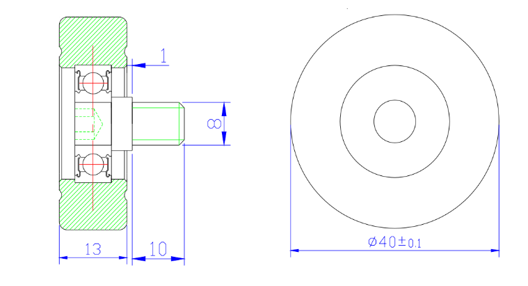 PU60840-13C1L10M8 M10x40x13mm Polyurethane Pulley Wheel Conveyor Roller Bearing.png