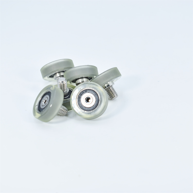 PU62522-7C2L8M6 M6x22x7mm wheel plastic pulley sliding door roller PU Wheel With Screw M6.jpg