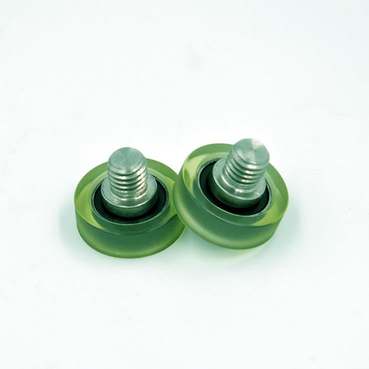 PU68822-7C2L8M8 M8x22x7mm Screw M8 PU Roller Pulley Roller Wheel for wardrobe sliding door.jpg