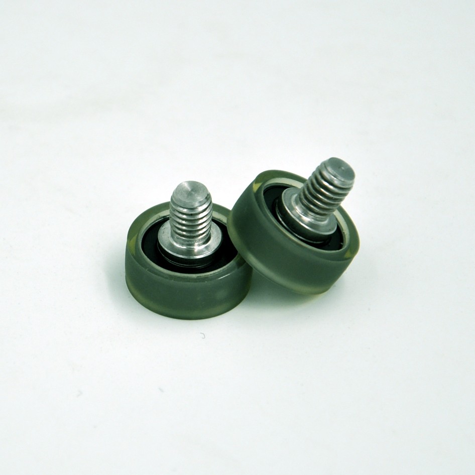 PU69618-7C1L8M6 M6x17.8x7mm Manufacturer Custom PU Polyurethane Pulley PU Wheel With Screw M6.jpg