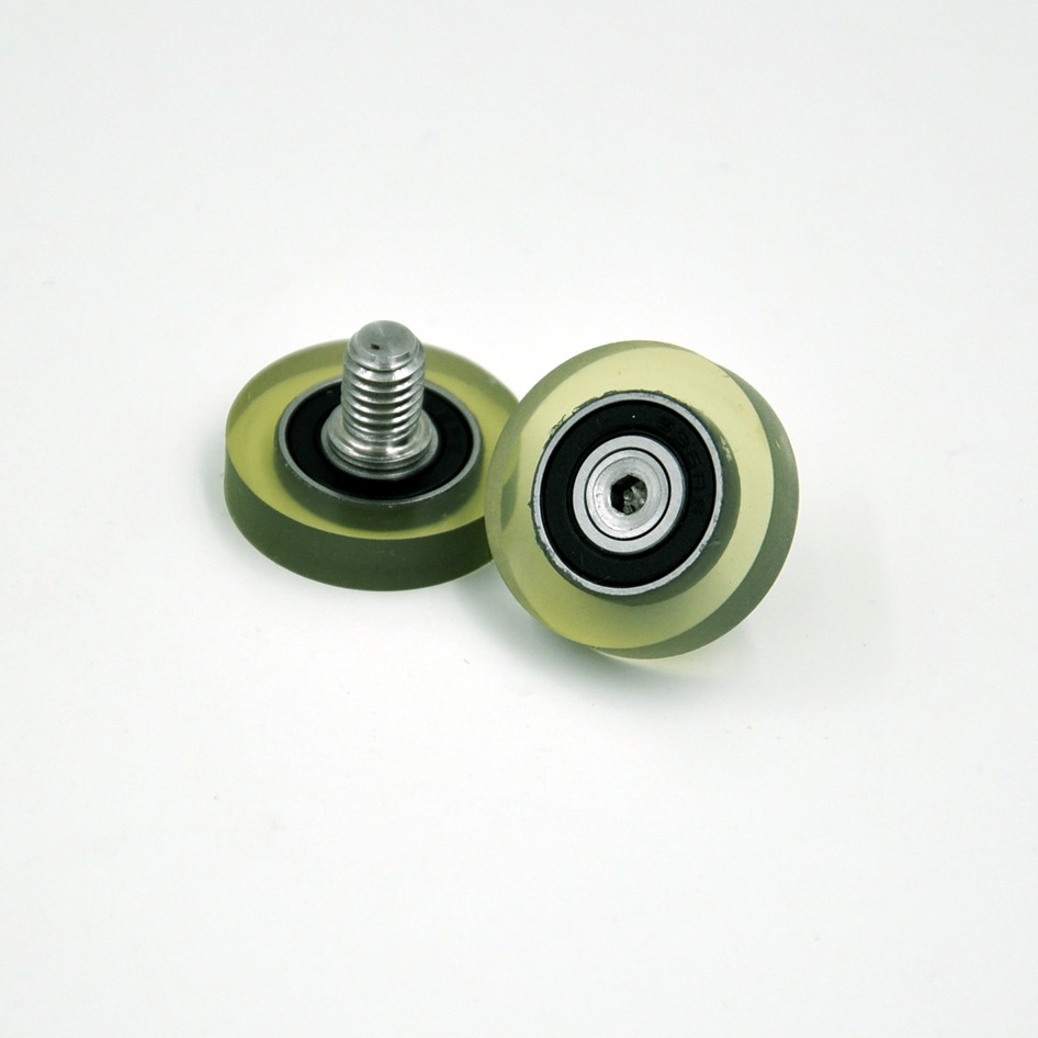 PU69622-5C1L8M6 M6x22x5mm Home office furniture full set small PU plastic roller wheel with screw.jpg