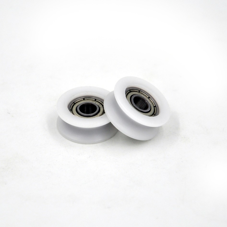 U Groove Pulley Bearing 605 BSU60520-8 5x20x8mm ID 5MM OD 20MM Thickness 8MM U Groove Factory Direct Pulley Bearings