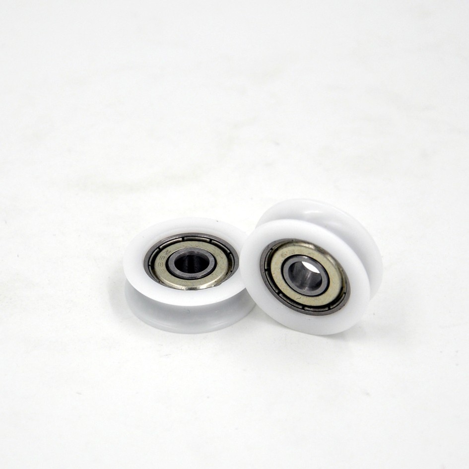 U Groove Pulley Bearing 626 BSU62626-8 6x26x8mm ID 6MM OD 26MM Thickness 8MM U Groove Pulley Sliding Door Roller