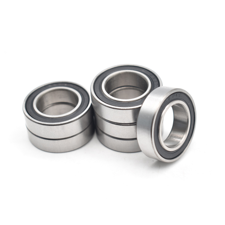 Premium Quality Bicycle Components & Accessories — Bicycle Ball Bearing 15267-2RS. Specifications: 15x26x7mm; Inner Diameter: 15mm; Outer Diameter: 26mm; Width: 7mm. The 15267-2RS Ball Bearing (15x26x7mm) is suitable for use as a replacement part for 1-1/4-inch bicycle headsets. This is a 15267-2RS double-sealed bicycle headset bearing, manufactured by the Zoty brand..jpg