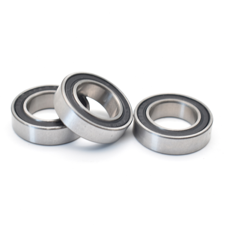 Premium Quality Bicycle Components & Accessories — Bicycle Ball Bearing 15267-2RS. Specifications: 15x26x7mm; Inner Diameter: 15mm; Outer Diameter: 26mm; Width: 7mm. The 15267-2RS Ball Bearing (15x26x7mm) is suitable for use as a replacement part for 1-1/4-inch bicycle headsets. This is a 15267-2RS double-sealed bicycle headset bearing, manufactured by the Zoty brand..jpg