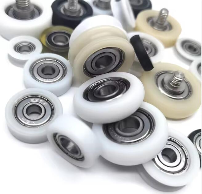 Custom Plastic Roller Wheels with Bearings