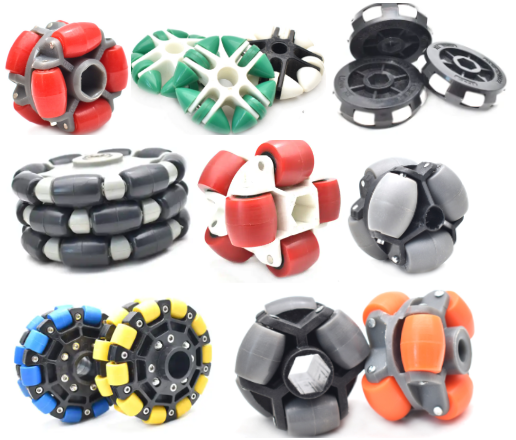 Omni Wheels & AGV Mecanum Wheels