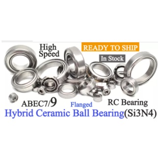 Ceramic Hybrid Bearings for High-Speed Applications
