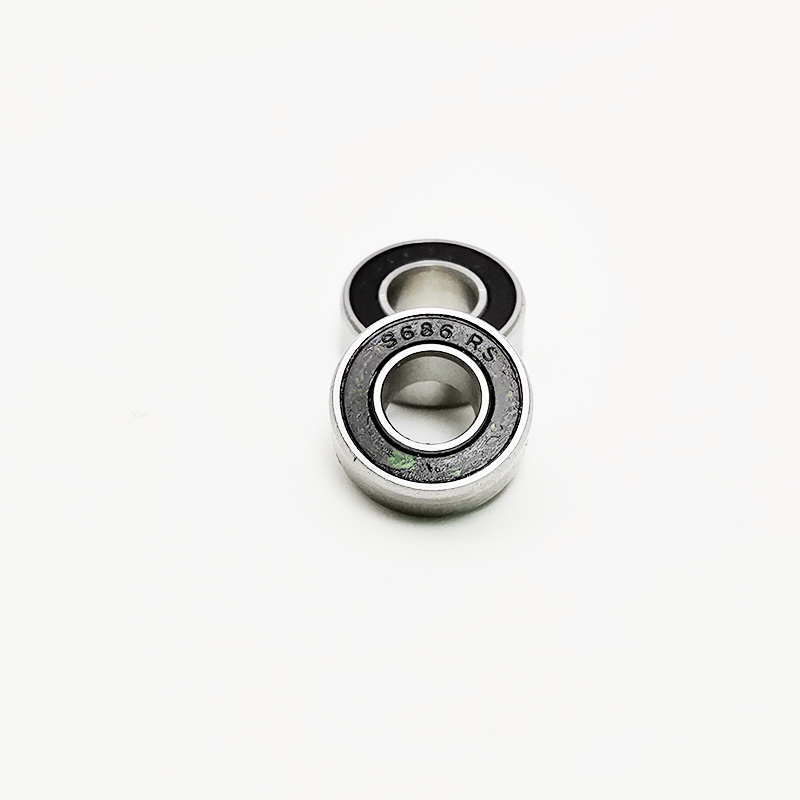 S686-2RS stainless steel deep groove ball bearing (6x13x5mm): smooth rotation, precision miniature size..jpg S686-2RS stainless steel deep groove ball bearing (6x13x5mm): smooth rotation, precision miniature size..jpg