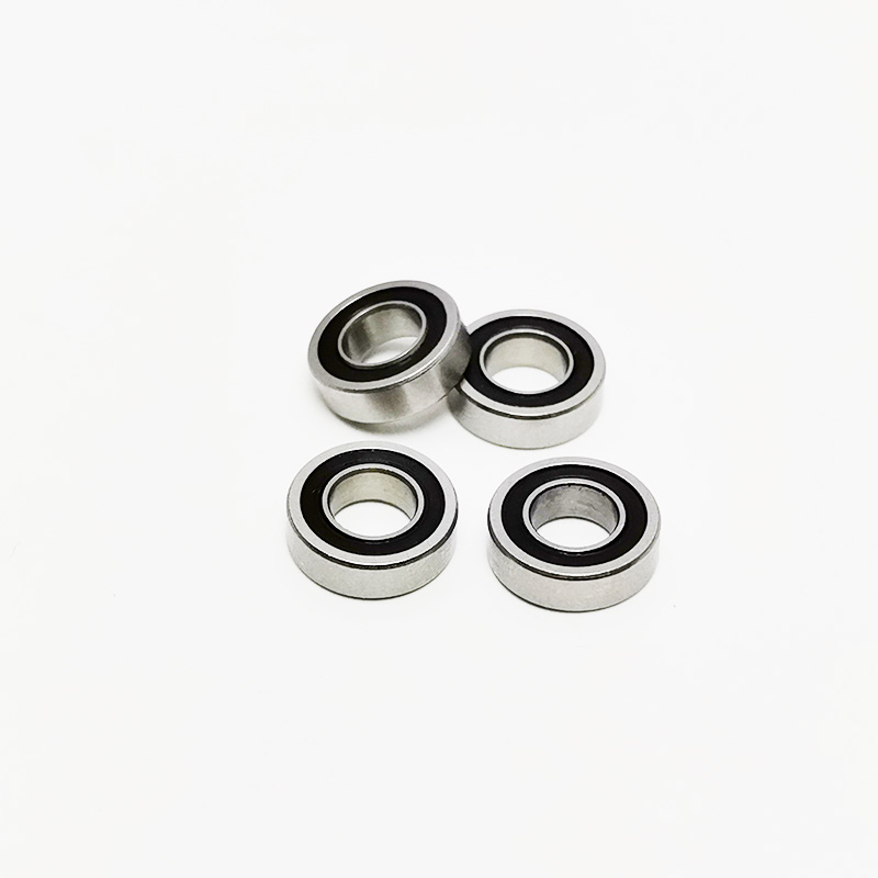 SMR105-2RS W3 5x10x3mm stainless steel miniature ball bearing with double-sided 2RS rubber seals; suitable for precision rotating components..jpg SMR105-2RS W3 5x10x3mm stainless steel miniature ball bearing with double-sided 2RS rubber seals; suitable for precision rotating components..jpg